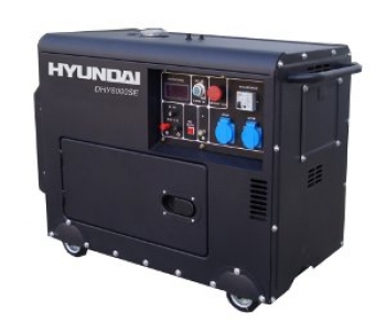 vue du HYUNDAI 6 KVA régulé