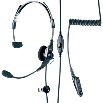 vue du MOTOROLA Casque léger avec alternat GP