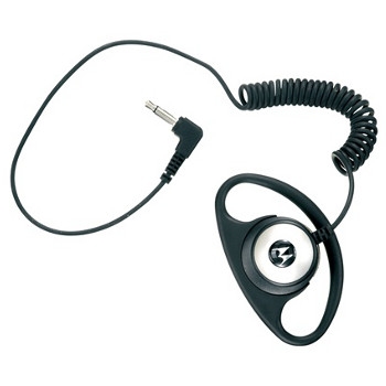 vue du MOTOROLA Oreillette D-shell pour la série DP