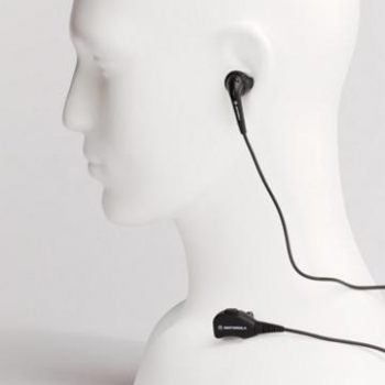 vue du MOTOROLA Micro-cravate avec oreillette mousse GP