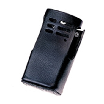 vue du MOTOROLA Housse transport cuir pivotante GP330-340 Ni