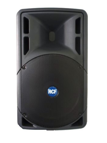 vue du RCF Enceinte amplifiée RCF