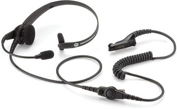 vue du MOTOROLA Casque léger pour DP3000 et DP4000