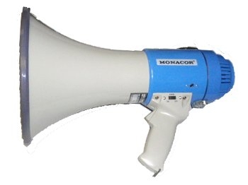 vue du MONACOR Mégaphone