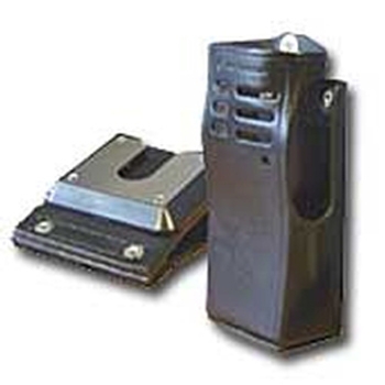 vue du MOTOROLA Housse transport cuir pivotante GP330-340 Li