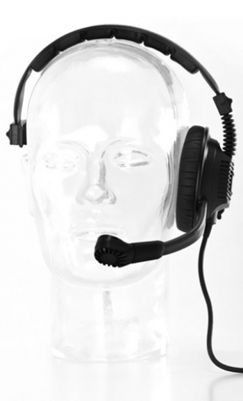 vue du MOTOROLA Micro-casque professionnel VOK