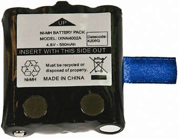 vue du MOTOROLA Batterie Ni-MH XTR446